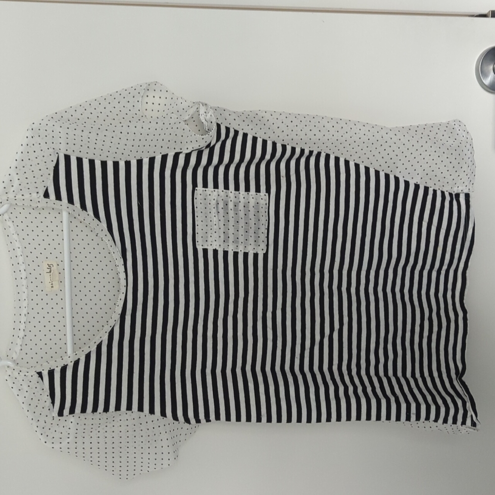 Maison Jules polka dot tunic size L